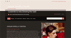 Desktop Screenshot of joaquin-sorolla-y-bastida.org