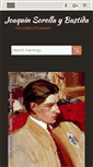 Mobile Screenshot of joaquin-sorolla-y-bastida.org