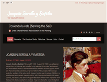 Tablet Screenshot of joaquin-sorolla-y-bastida.org